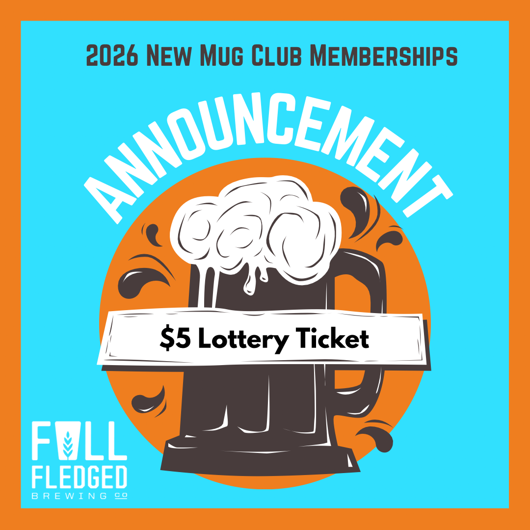 Lottery Ticket for an Annual Mug Club Membership